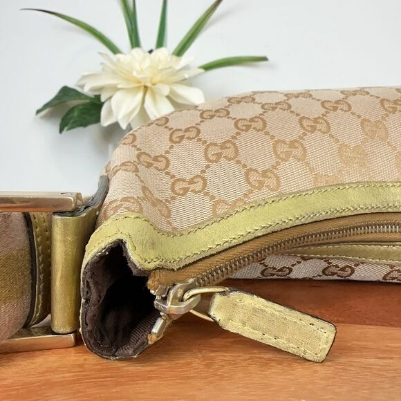 Pre owned GUCCI GG Canvas Sherry Line Shoulder Bag 181092 - Picture 6 of 12